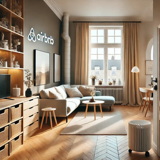 Cozy and clean Airbnb living room in Copenhagen, ready to welcome guests.