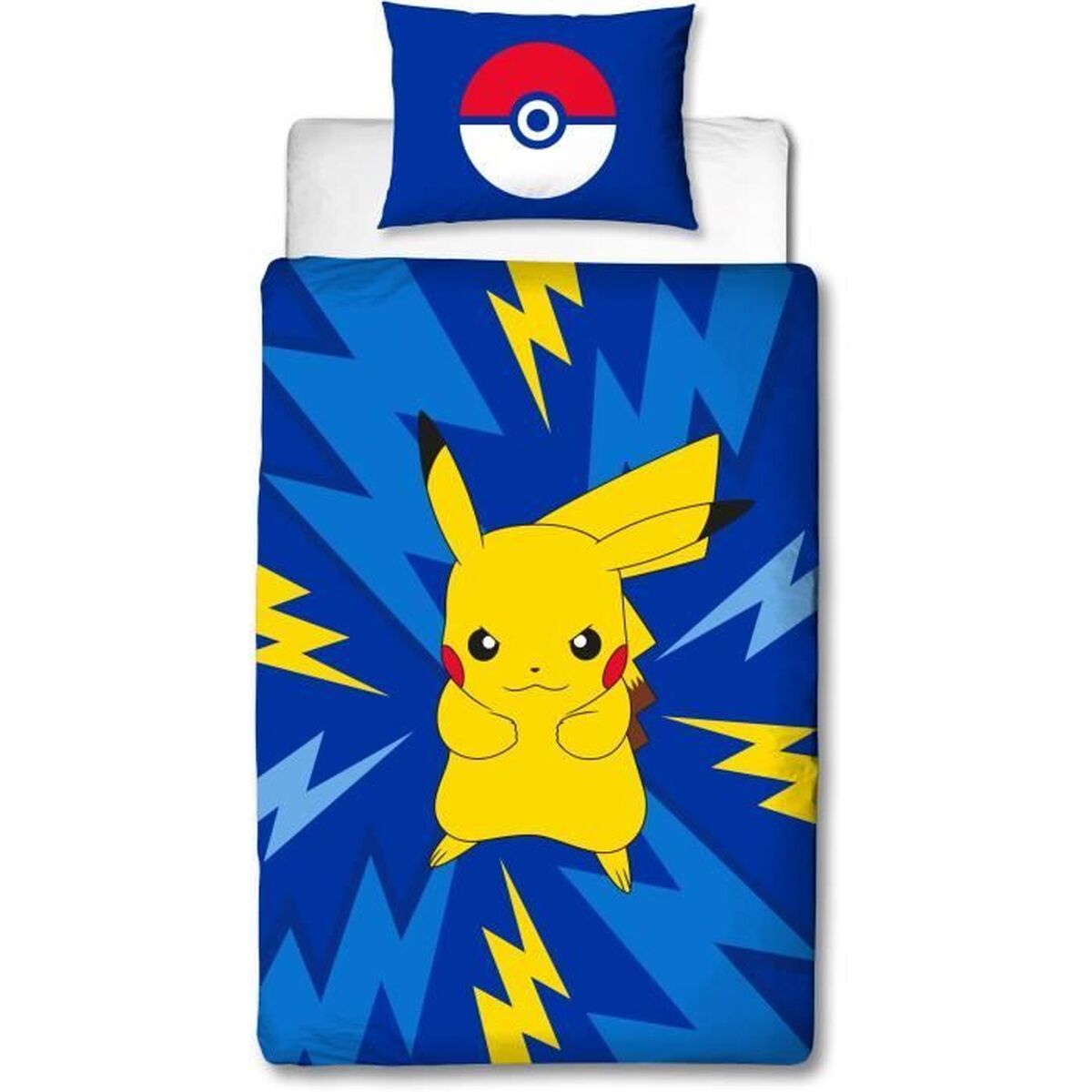 Duvet cover set Pokémon 25 x 6 x 30 cm Multicolour Double 2 Pieces